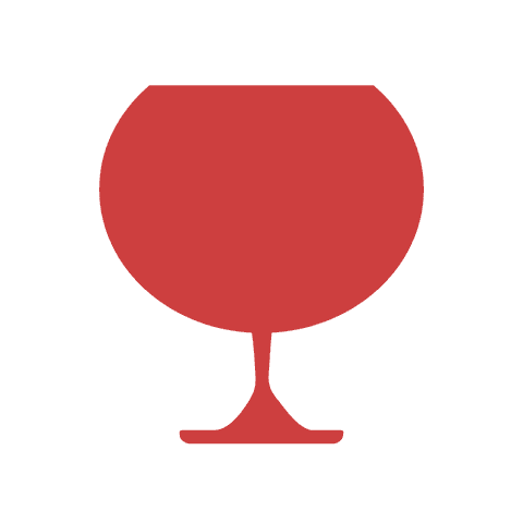 red wine glass silhouette on transparent background - Download Free Stock Videos Pikwizard.com