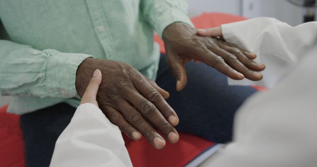 Doctor Conducting Medical Examination of Patient's Hands - Download Free Stock Images Pikwizard.com