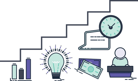 creative business finance idea with transparent elements - Download Free Stock Videos Pikwizard.com