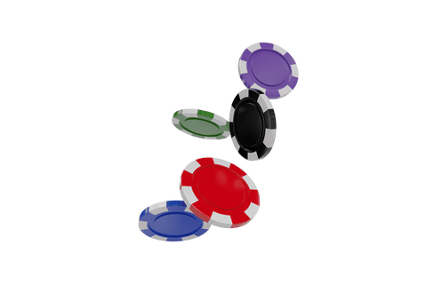 falling 3d poker chips on transparent background - Download Free Stock Videos Pikwizard.com