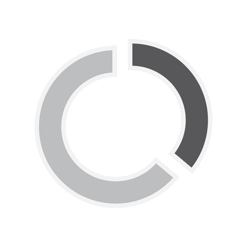 Transparent Pie Chart Abstract with Grey Segments - Download Free Stock Videos Pikwizard.com