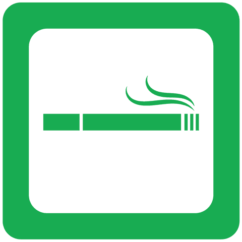 Green Cigarette Icon Illustration on Transparent Background - Download Free Stock Videos Pikwizard.com