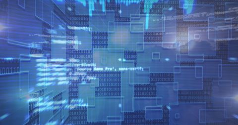 Futuristic Data Streams and Virtual Interface Technology - Download Free Stock Images Pikwizard.com