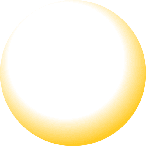 Smooth Yellow Crescent Moon on Transparent Backdrop - Download Free Stock Videos Pikwizard.com