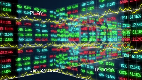 Digital Interface with Financial Data Analysis and Stock Market Visualization