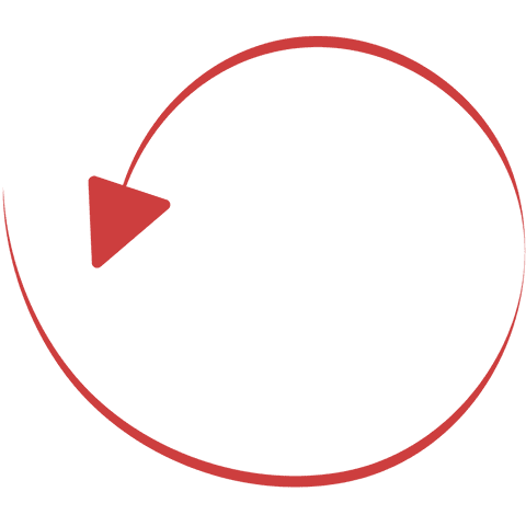 big red circulating arrow on transparent background - Download Free Stock Videos Pikwizard.com