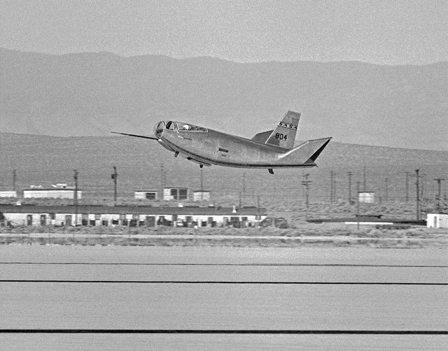 The HL-10 Lifting Body completes its first research flight with a landing on Rogers Dry Lake at Edwards AFB, California, on December 22, 1966. The HL-10 suffered from buffeting and poor control during the flight. Pilot Bruce Peterson was able to make a successful landing despite the severe problems. These were traced to airflow separation from the fins. As a result, the fins were no longer able to stabilize the vehicle. A small reshaping of the fins' leading edges cured the airflow separation, but it was not until March 15, 1968, that the second HL-10 flight occurred.