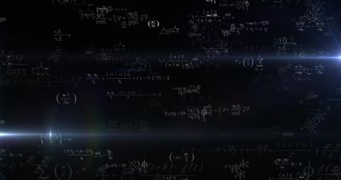 Complex Mathematical Equations in Digital Abstract Space - Download Free Stock Images Pikwizard.com