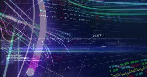Holographic Stock Data and Financial Analysis Interface