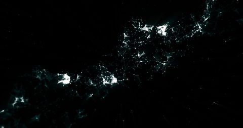 Dynamic Neon Abstract Network on Black Background - Download Free Stock Images Pikwizard.com