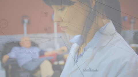 Scientist Using Digital Tablet in Modern Laboratory