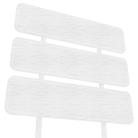 Minimalist abstract shapes on transparent background for creative use