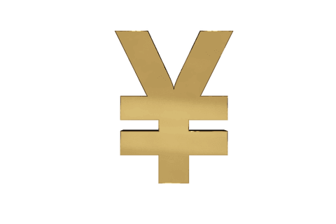 Golden Yen Currency Symbol on Transparent Background - Download Free Stock Videos Pikwizard.com