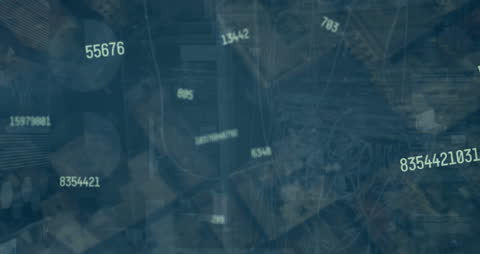 Financial Data Animation in Server Room Environment