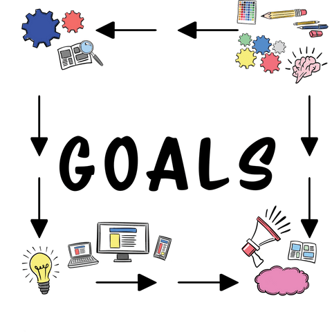 Illustration of Goals and Planning Icons on Transparent Background - Download Free Stock Videos Pikwizard.com