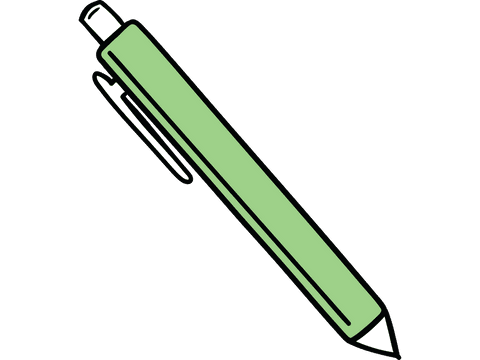 digital green pen icon on transparent background - Download Free Stock Videos Pikwizard.com