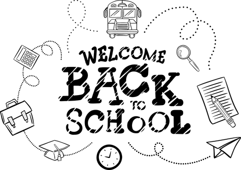 Welcome Back to School Illustration on Transparent Background - Download Free Stock Videos Pikwizard.com