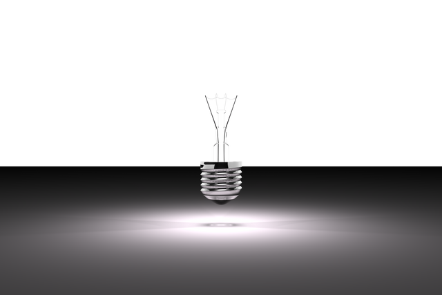 Transparent Light Bulb Illustration on Dark Background with Copy Space - Download Free Stock Videos Pikwizard.com