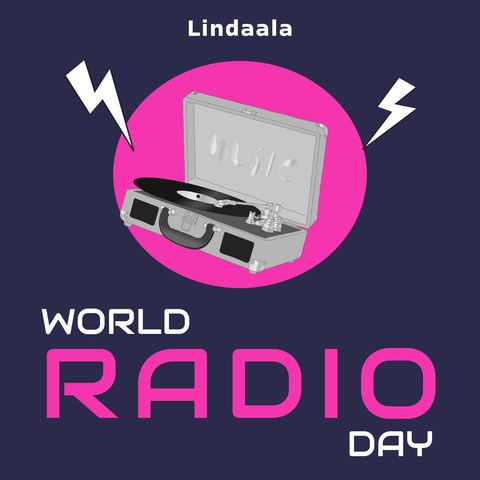 vintage turntable celebrating world radio day - Download Free Stock Templates Pikwizard.com