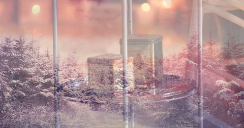 Winter Wonderland Blends with Christmas Festive Decor