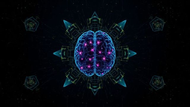 Glowing Brain Model in Cyberspace Digital Innovation Design