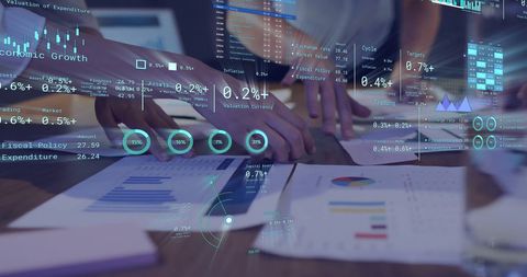 Diverse Team Analyzing Data in Modern Office Concept - Download Free Stock Images Pikwizard.com
