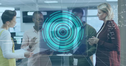 Digital Interface Overlay with Business Team Collaboration