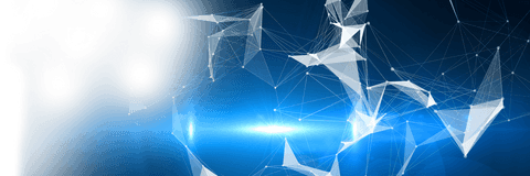 Abstract Geometric Transparent Network with Blue Light - Download Free Stock Videos Pikwizard.com