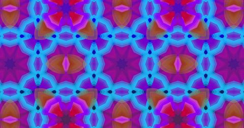 Vibrant Kaleidoscope Abstract Pattern on Gradient Background - Download Free Stock Images Pikwizard.com