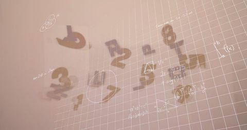 Mathematical Equations Over Grid for Educational Concepts - Download Free Stock Images Pikwizard.com