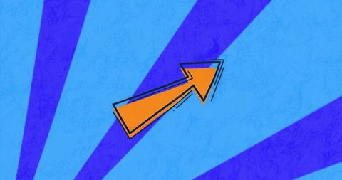 Dynamic Arrow Propelling Towards Success in Abstract Design