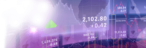Purple Financial Charts and Data on Transparent Background - Download Free Stock Videos Pikwizard.com