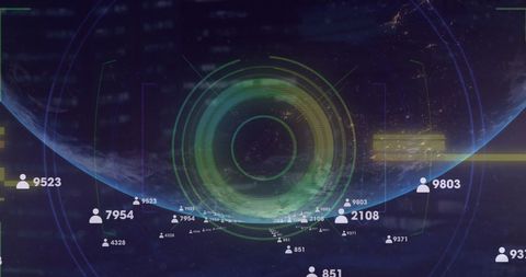 Global Data Processing and Connectivity Concept Illustration - Download Free Stock Images Pikwizard.com