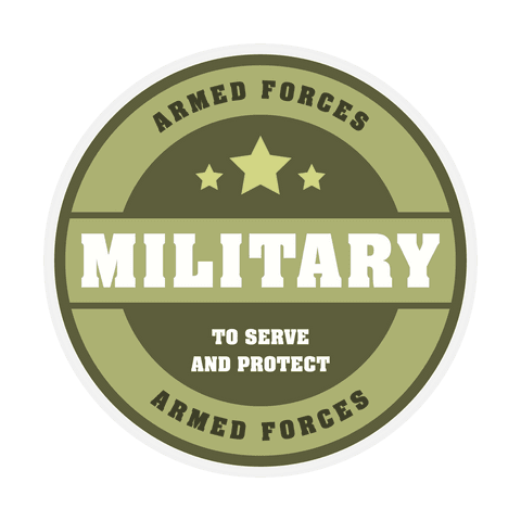 military armed forces badge design on transparent background - Download Free Stock Videos Pikwizard.com