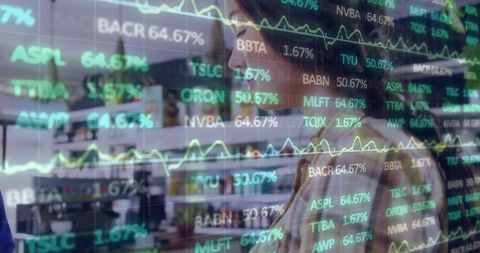 Global financial transactions with digital interface