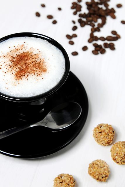 Beverage caffeine cappuccino coffee - Download Free Stock Photos Pikwizard.com
