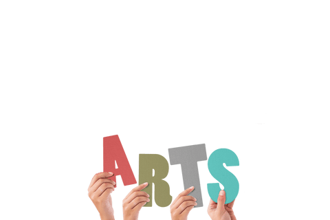 transparent hands holding colored letters spelling arts - Download Free Stock Videos Pikwizard.com