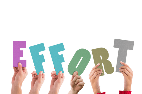 effort hands holding colorful letters with transparent background - Download Free Stock Videos Pikwizard.com
