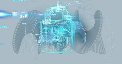 Digital Data Security in Healthcare Visualization - Download Free Stock Images Pikwizard.com