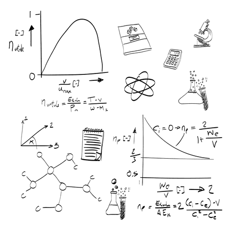 transparent overlay of math equations and science icons - Download Free Stock Videos Pikwizard.com