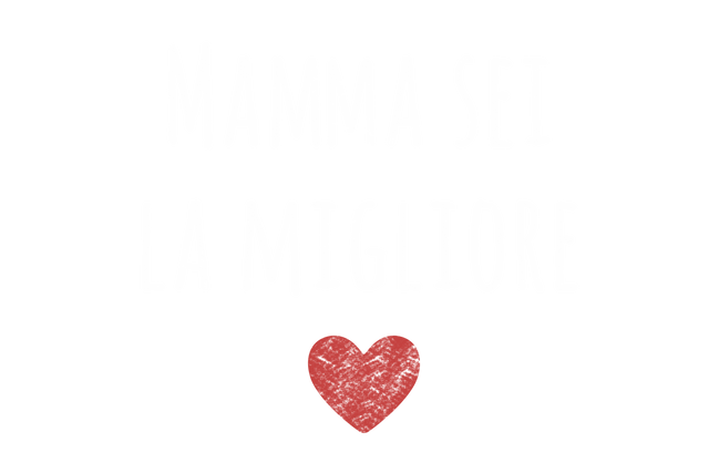 Mamma Sei La Migliore Text with Heart on Transparent Background - Download Free Stock Videos Pikwizard.com