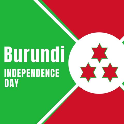 Burundi Independence Day Celebration Illustration - Download Free Stock Templates Pikwizard.com