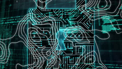 Digital Security Integration with Animated Padlock