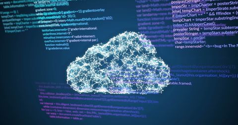 Innovative Cloud Data Processing and Digital Connectivity - Download Free Stock Images Pikwizard.com