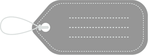 Grey Label with Copy Space on Transparent Background Illustration - Download Free Stock Videos Pikwizard.com