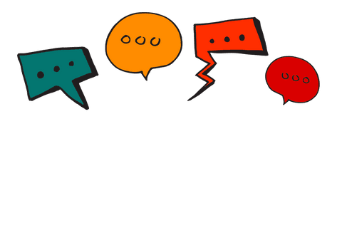 Colorful Speech Bubbles on Transparent Background Illustration - Download Free Stock Videos Pikwizard.com