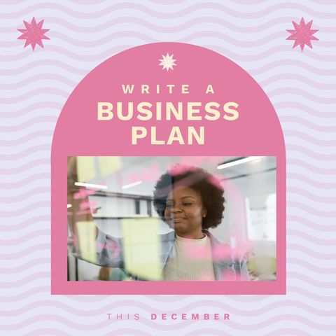 Motivational Write Business Plan Campaign Design - Download Free Stock Templates Pikwizard.com