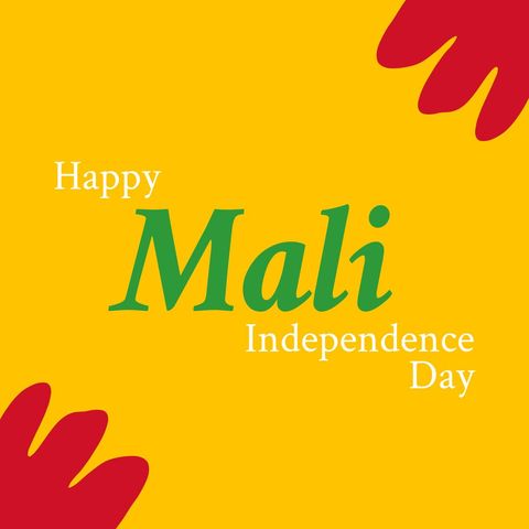 Mali Independence Day Graphic with Patriotic Colors - Download Free Stock Templates Pikwizard.com