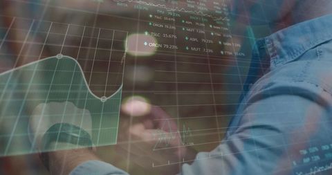 Analyzing Data with Smartwatch and Digital Interface - Download Free Stock Images Pikwizard.com