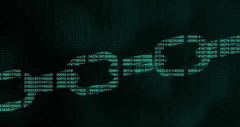 Digital Data Representation in Blockchain Chain Form - Download Free Stock Images Pikwizard.com